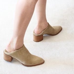 Everlane || The Suede Mike Heel